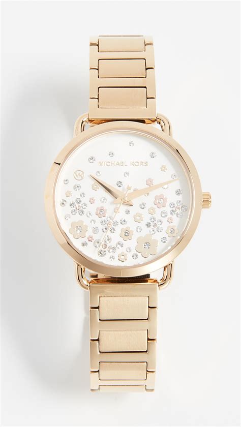 michael kors portia watch macys|Michael Kors mini wrist watch.